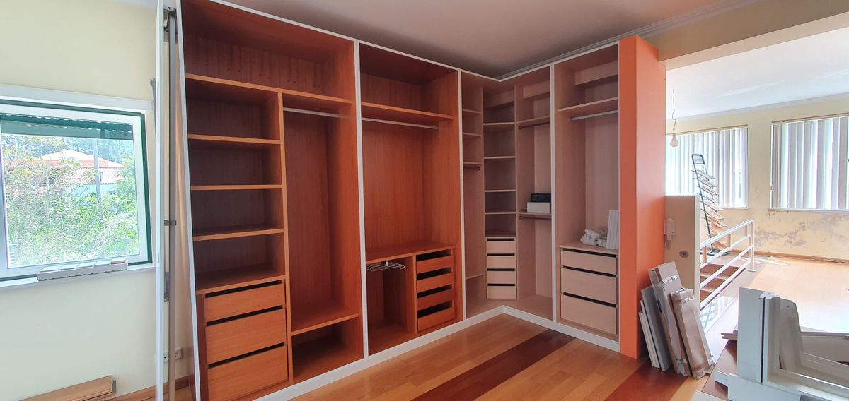 Dressing en merisier sur mesure